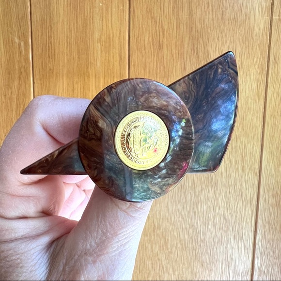 Vintage Simon Chang Tortoise Brooch - Picture 9 of 10